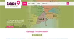 Desktop Screenshot of galwaypostcode.com